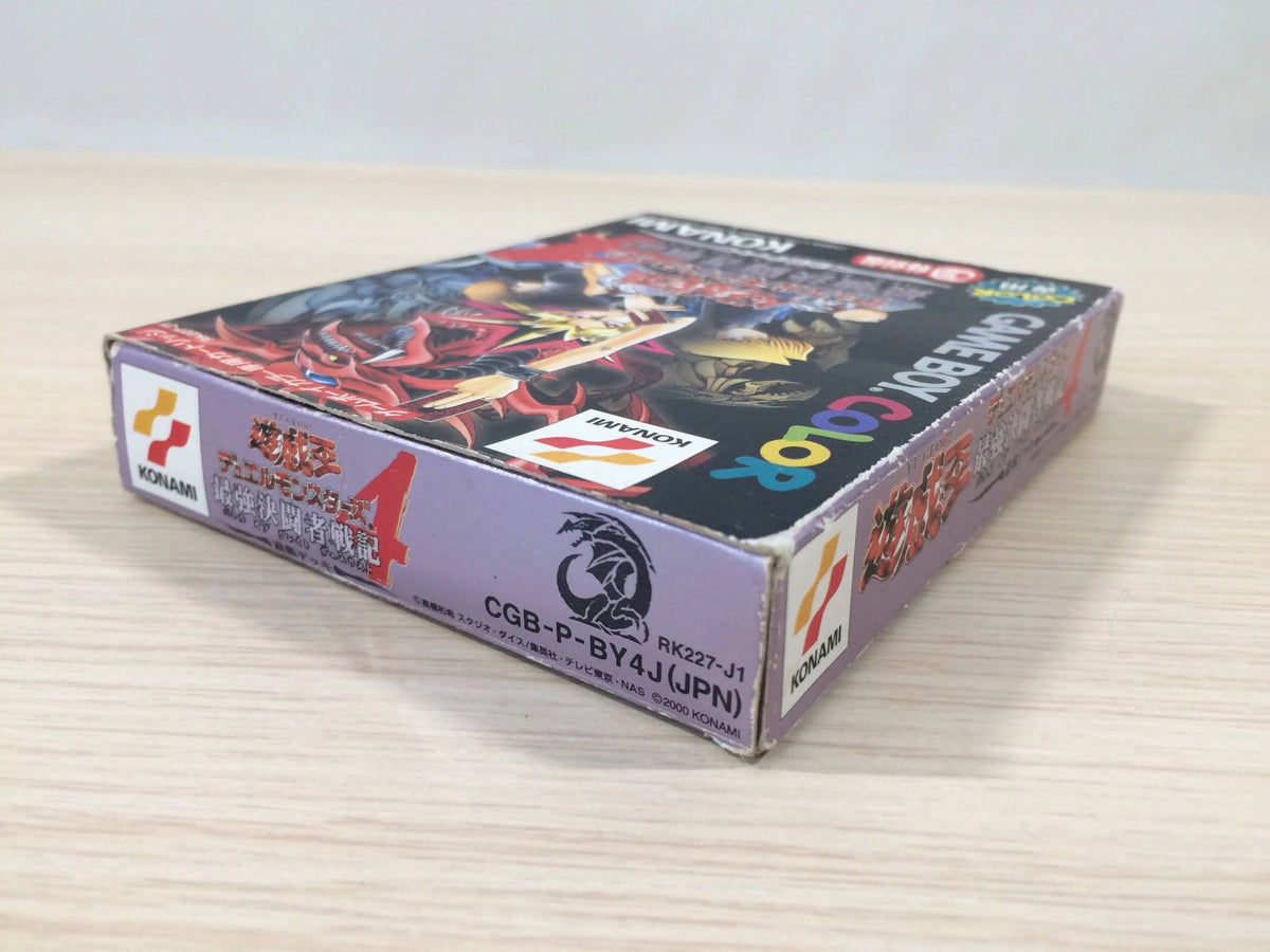 Yu Gi Oh Duel Monsters 4 Yugi Deck BOXED GameBoy Game Boy Japan