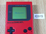 lf2915 Plz Read Item Condi GameBoy Bros. Red Game Boy Console Japan