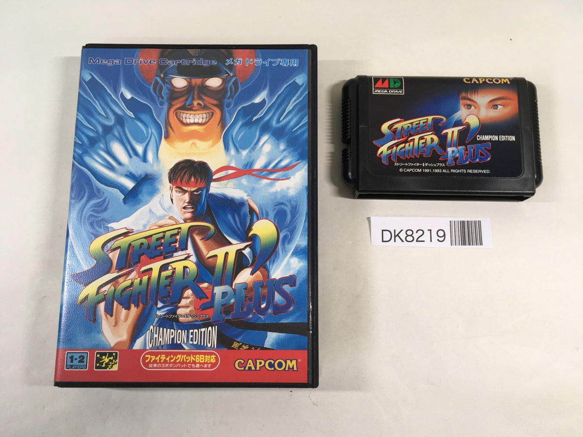 SEGA - リード DK8219 Street Fighter II' Plus Champion Edition BOXED Mega