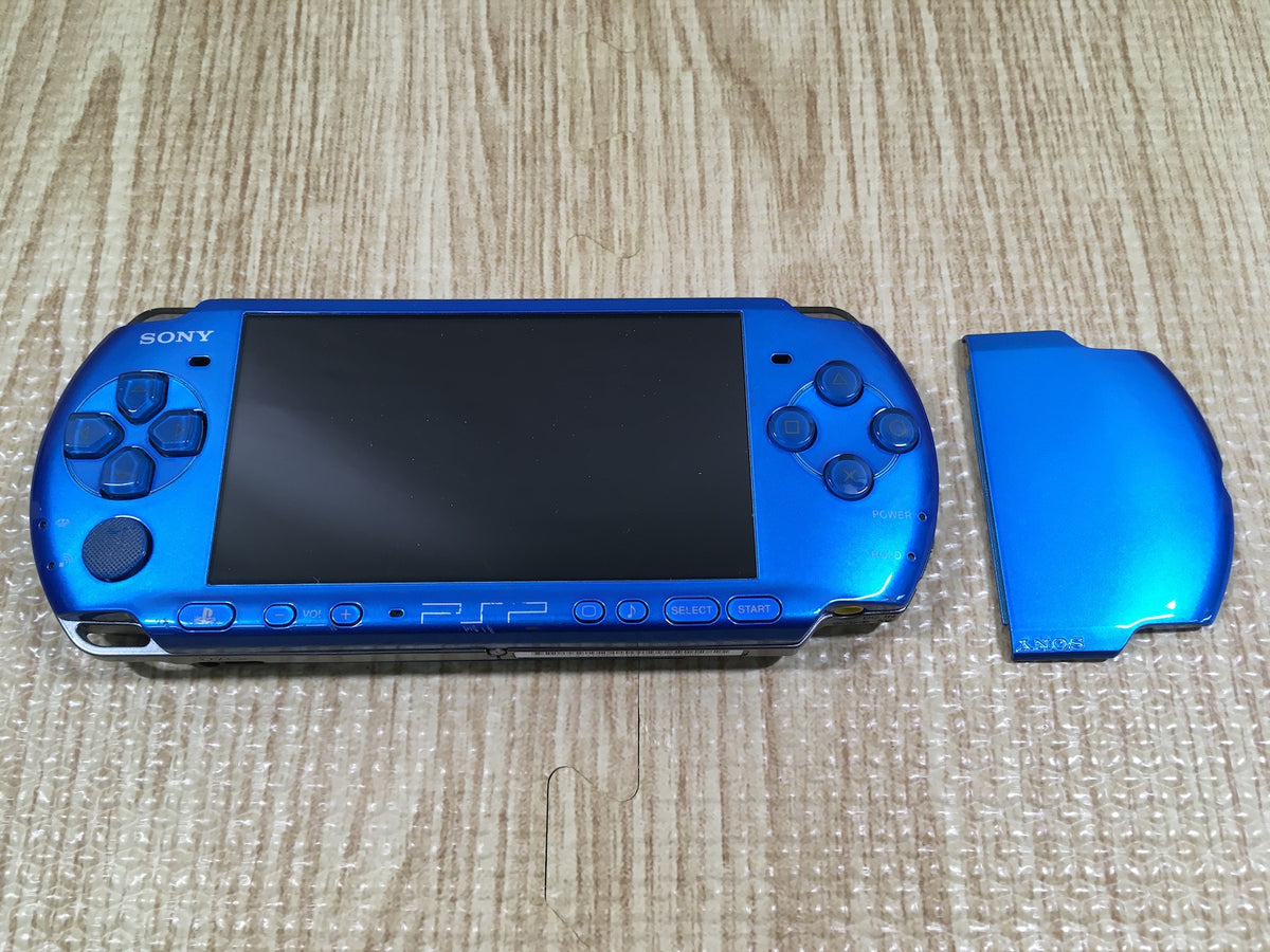 GD7183 No Battery PSP-3000 VIBRANT BLUE SONY PSP Console