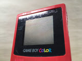 LF8111 Tested Working - GameBoy Color Red Game Boy Console Japan