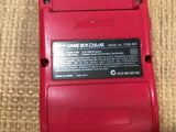 LF8111 Tested Working - GameBoy Color Red Game Boy Console Japan