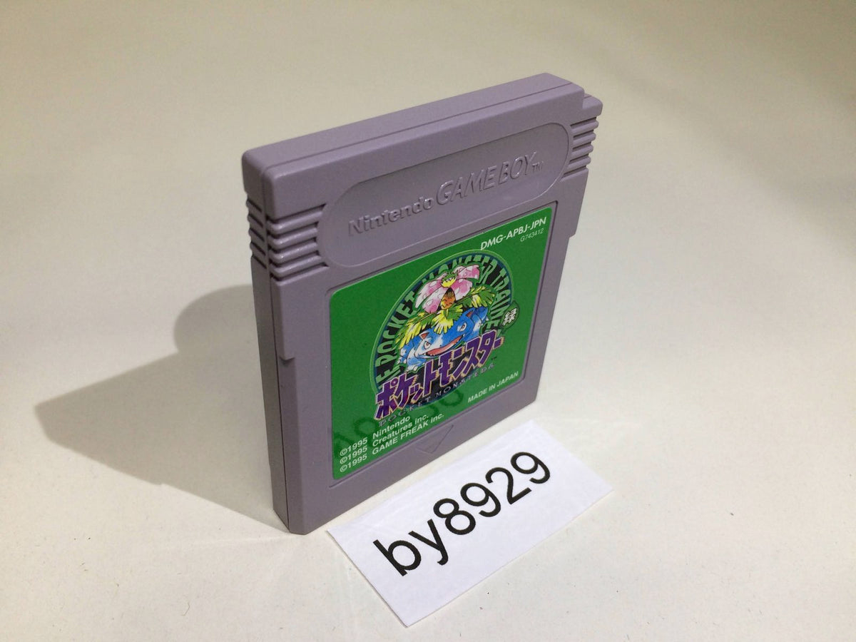 by8929 Pokemon Green GameBoy Game Boy Japan