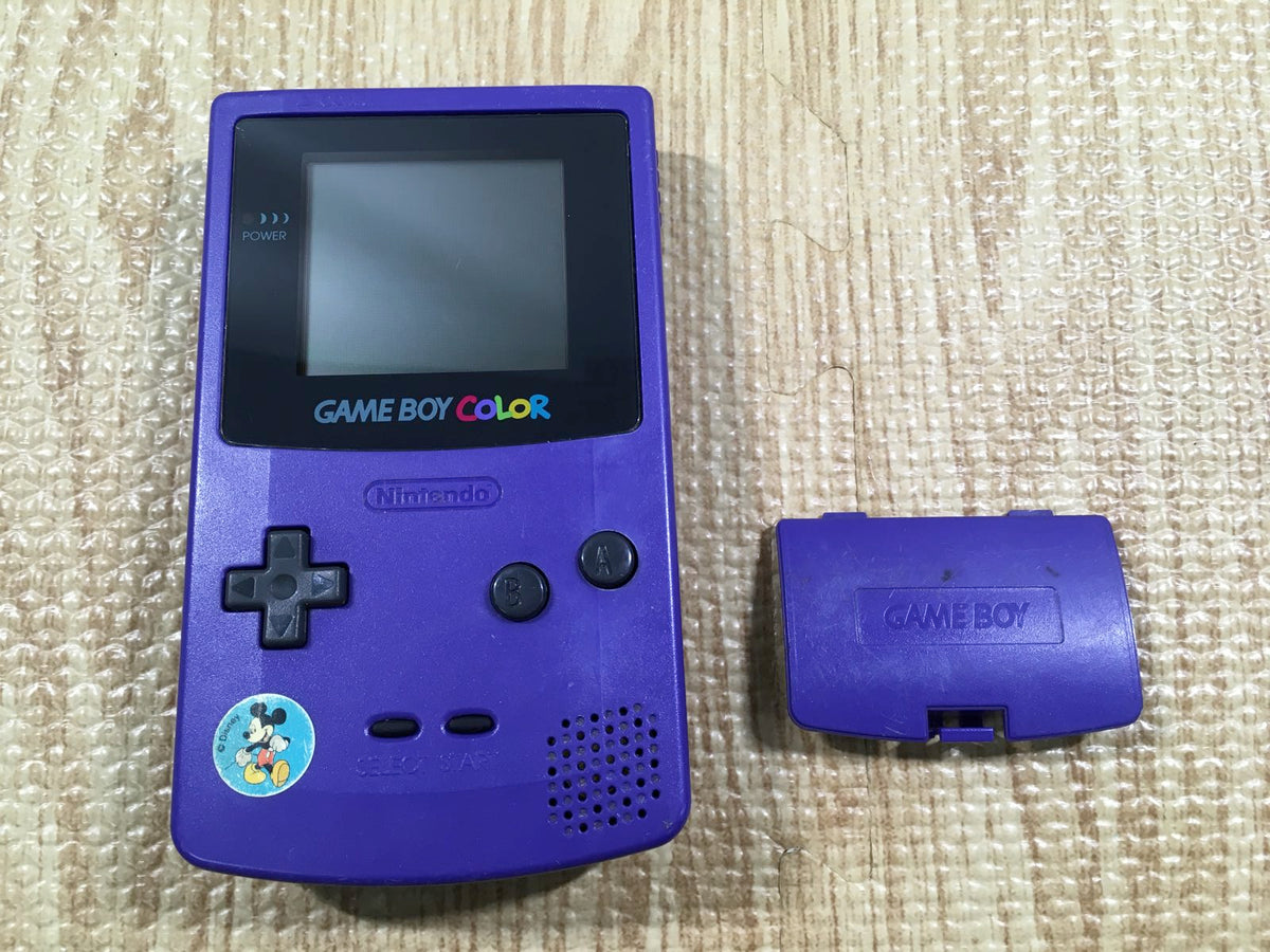 KH6310 Plz Read Item Condi GameBoy Color Purple Game Boy