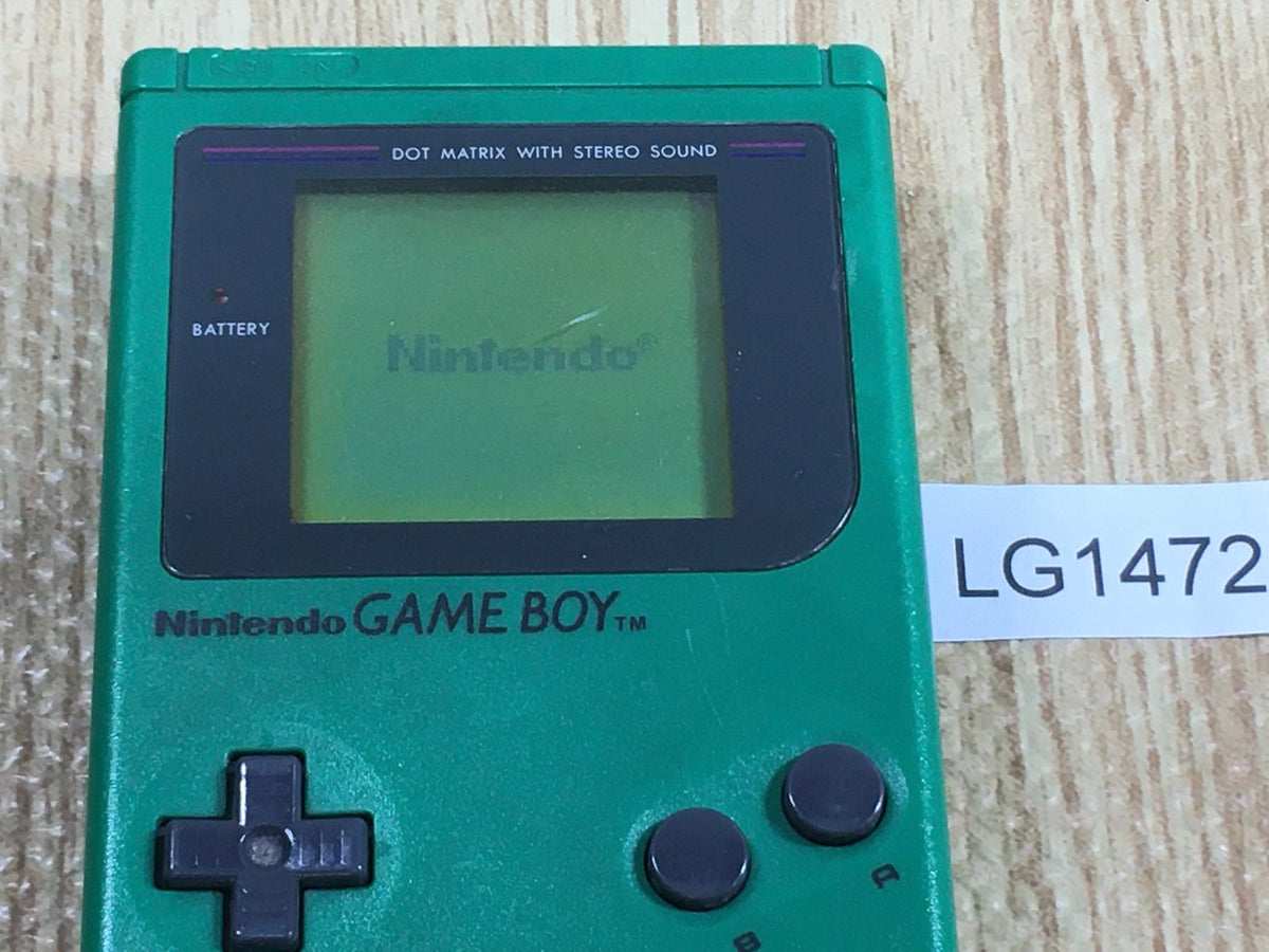 LG1472 Plz Read Item Condi GameBoy Bros. Green Game Boy