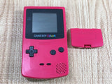 LF8657 With Defects - GameBoy Color Red Game Boy Console Japan