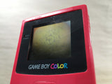 LF8657 With Defects - GameBoy Color Red Game Boy Console Japan