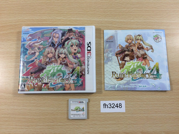 fh3248 Rune Factory 4 BOXED Nintendo 3DS Japan