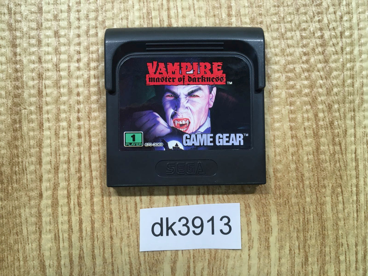 DK3913 Vampire Master of Darkness Sega Game Gear Japan – J4U.co.jp