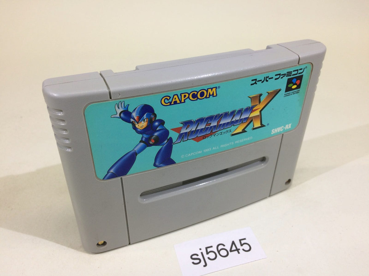 sj5645 Rockman X Megaman SNES Super Famicom Japan – J4U.co.jp