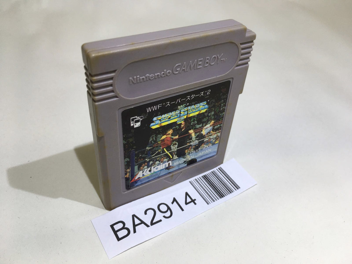 希少！新品！『WWFスーパースターズ2』　ゲームボーイ 希少！新品！『WWFスーパースターズ2』 ゲームボーイ GB -- WWF Super