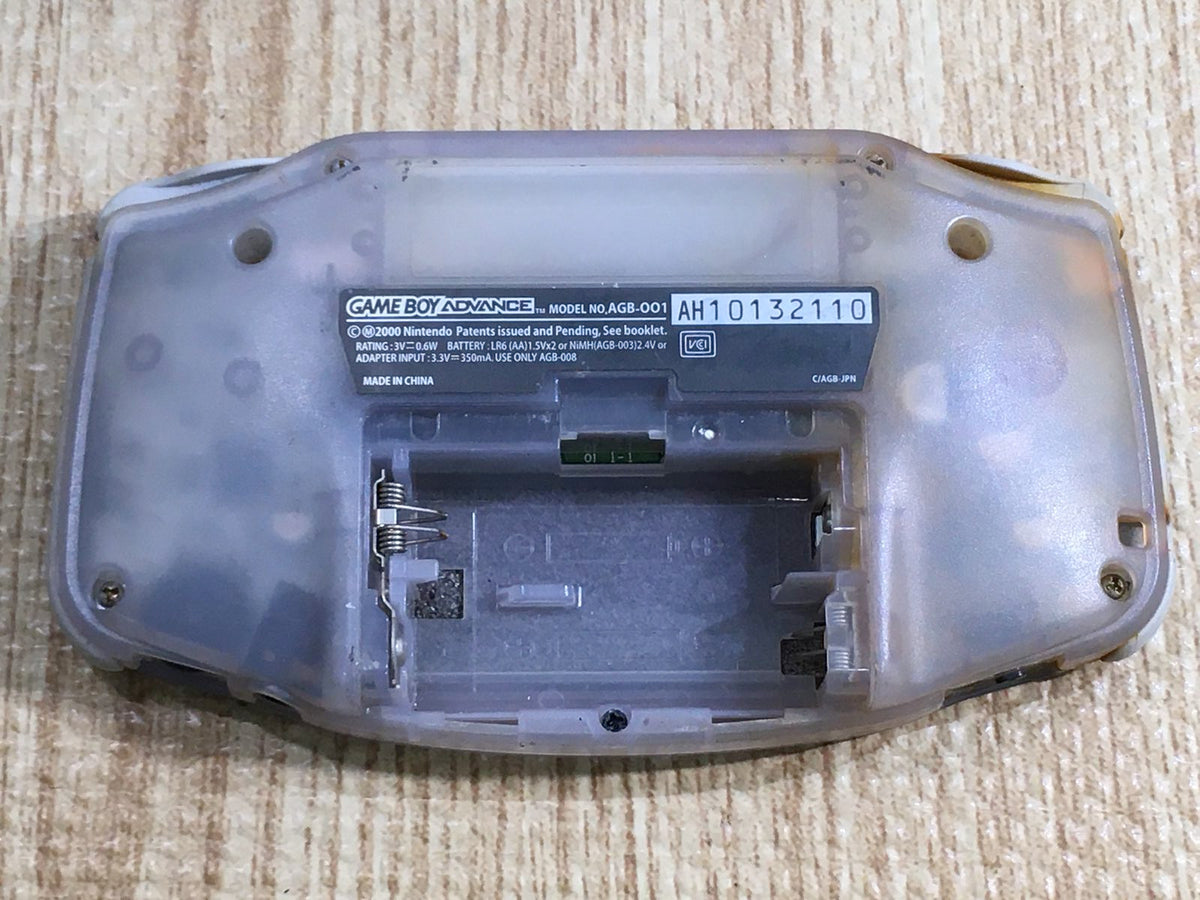 LG2054 Plz Read Item Condi GameBoy Advance Milky Blue Game