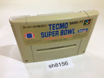 sh8156 Tecmo Super Bowl American Football SNES Super Famicom Japan