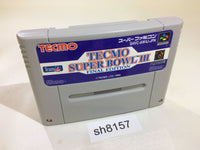 sh8157 Tecmo Super Bowl III 3 Final Edition SNES Super Famicom Japan