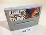 sh8158 Barkley's Power Dunk Basketball SNES Super Famicom Japan