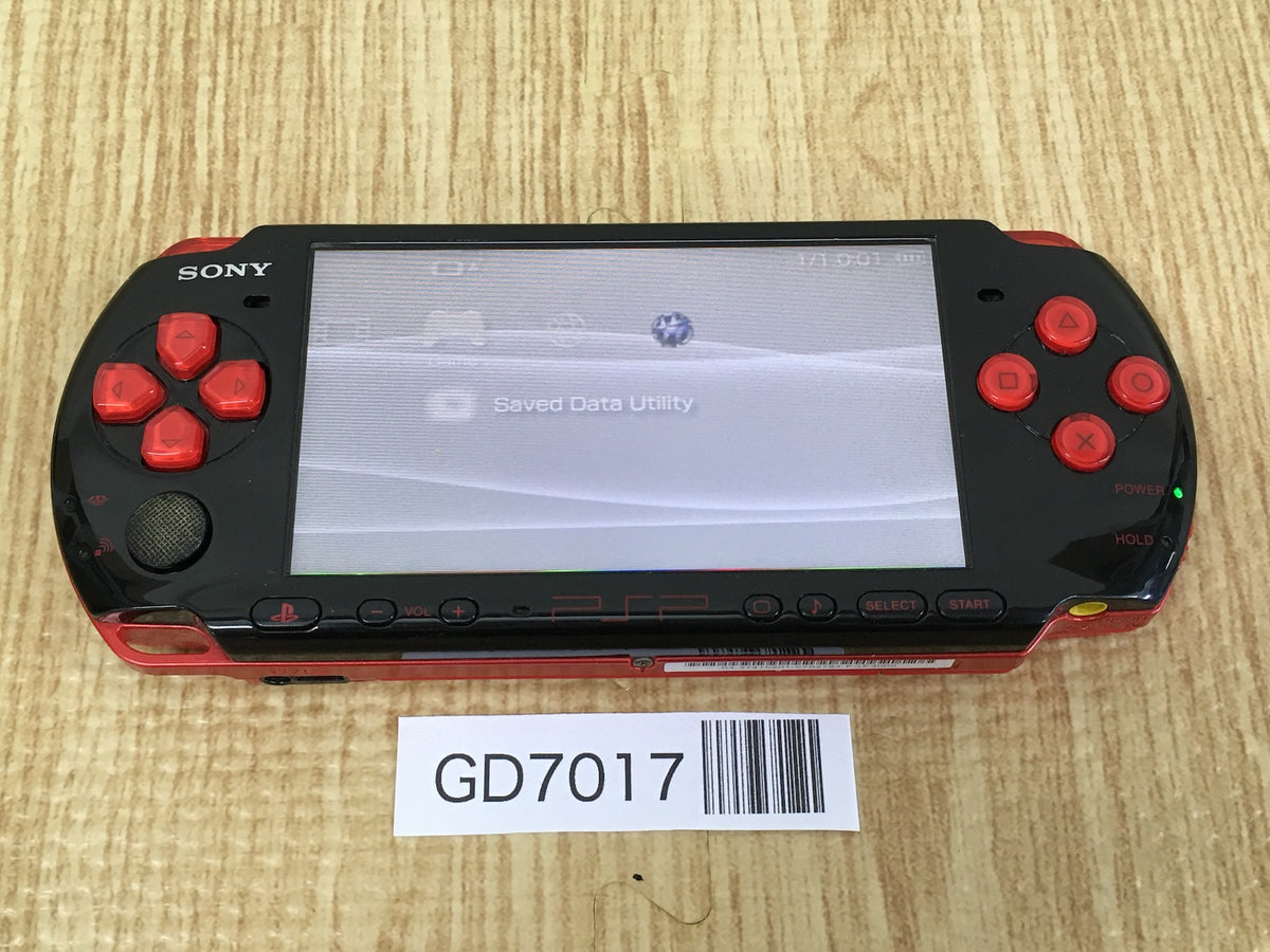 GD7007 Plz Read Item Condi PSP-3000 VIBRANT BLUE SONY PSP