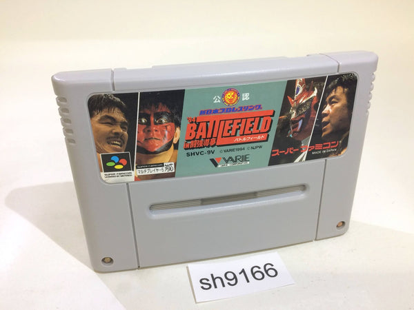sh9166 Shin Nippon Pro Wrestling 94 SNES Super Famicom Japan