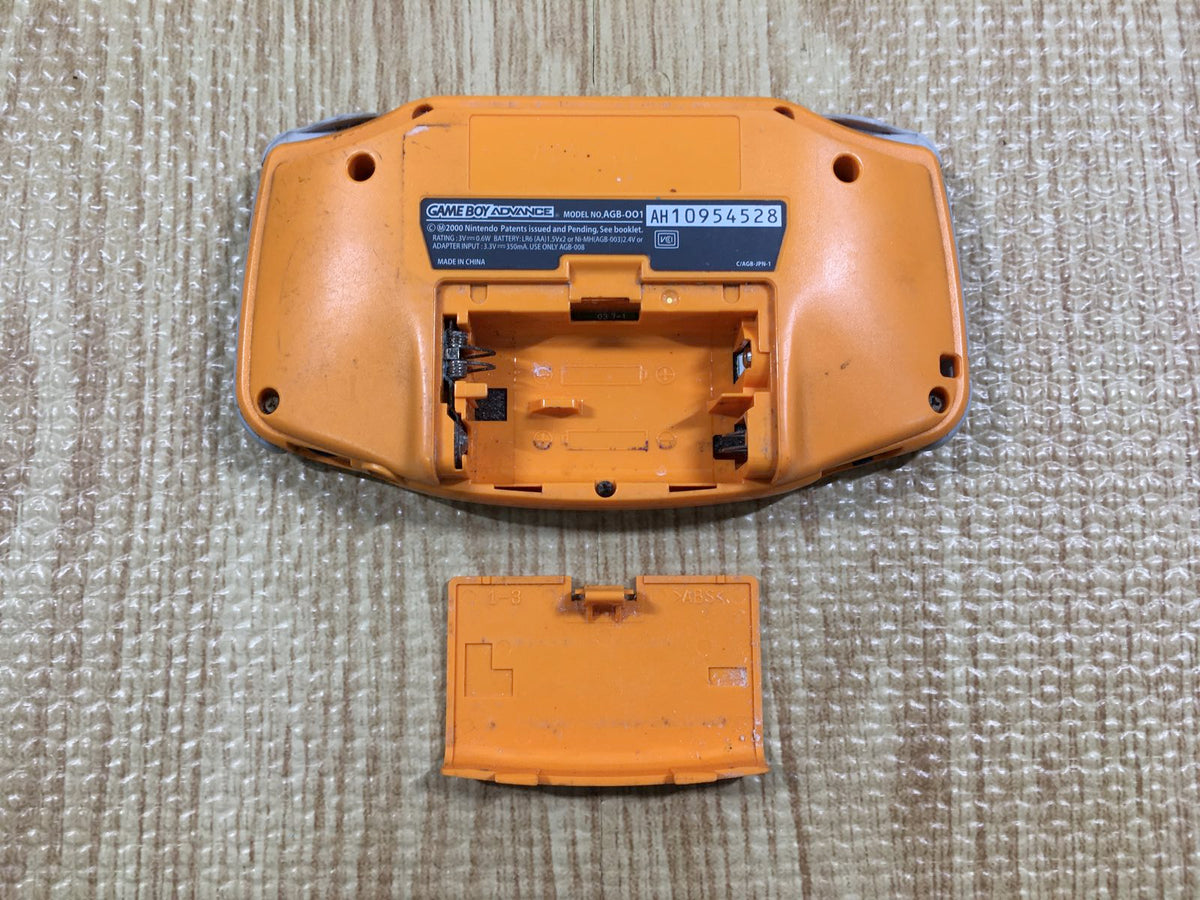kh5166 Plz Read Item Condi GameBoy Advance Orange Game Boy Console Japan