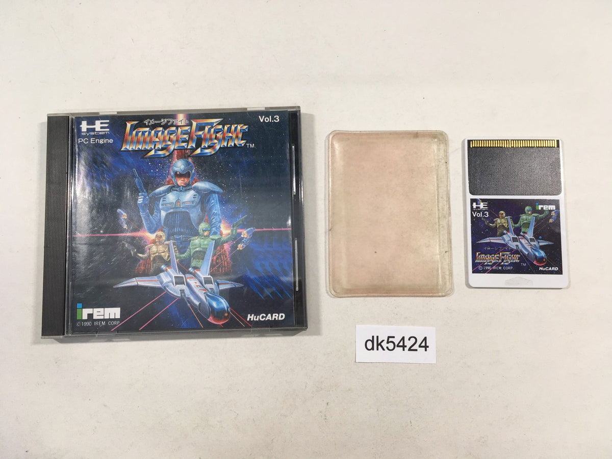 dk5424 Image Fight BOXED PC Engine Japan – J4U.co.jp