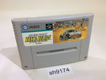 sh9174 Big Run The Supreme 4WD Challenge SNES Super Famicom Japan