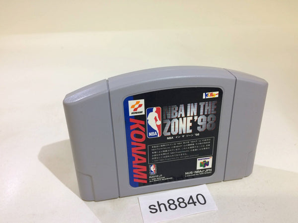 sh8840 NBA In The Zone '98 Nintendo 64 N64 Japan