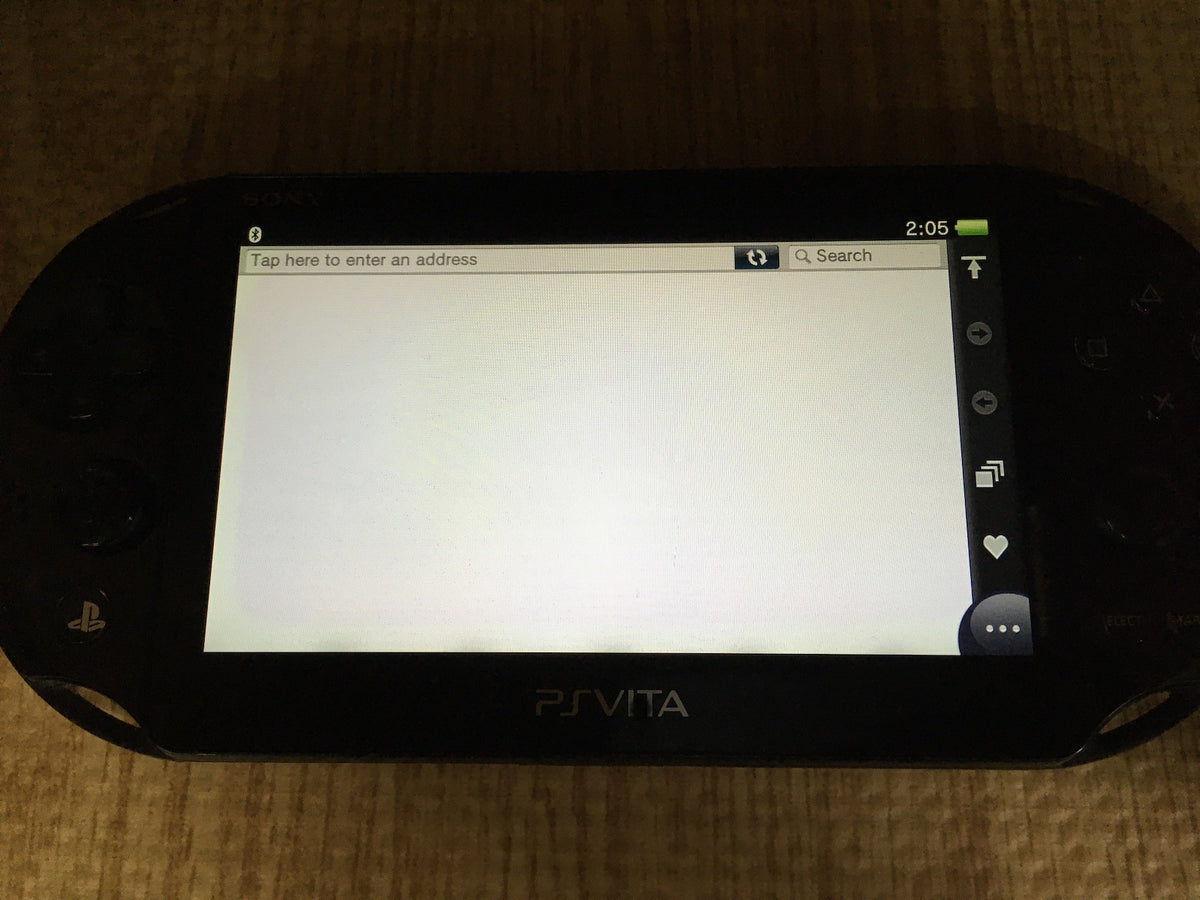 GD7022 Plz Read Item Condi PS Vita PCH-2000 BLACK SONY PSP