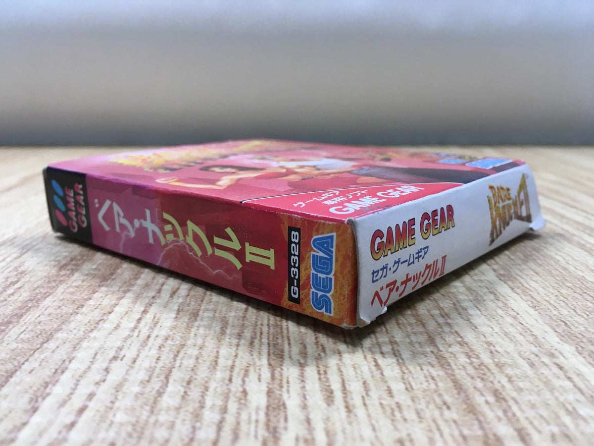 Bare Knuckle 2 Shitou e no Chingonka BOXED Sega Game Gear Japan