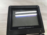 LF8327 Tested Working - No Battery GameBoy Advance SP Onyx Black  Console Japan