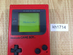 kh1714 GameBoy Bros. Red Game Boy Console Japan