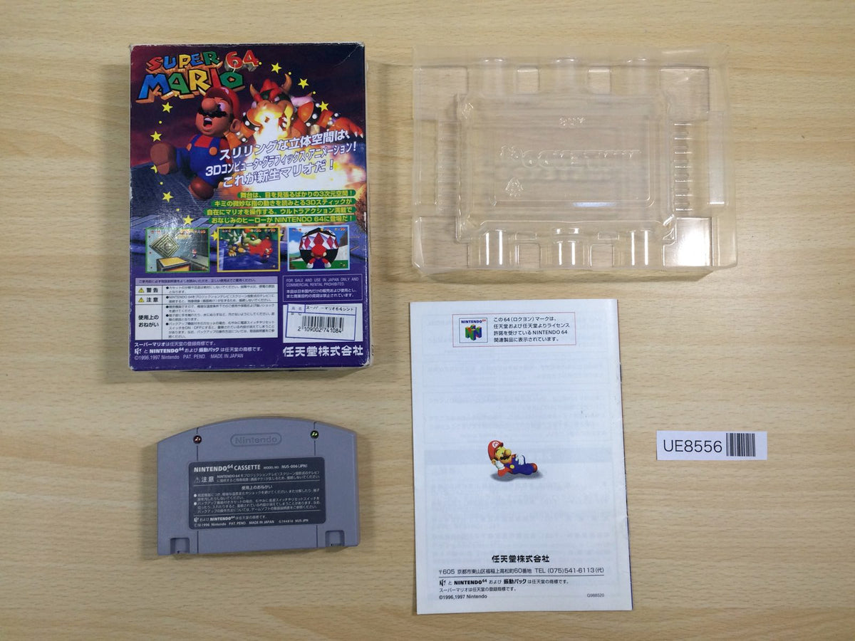 UE8556 Super Mario 64 Rumble Pak Ver. BOXED N64 Nintendo 64