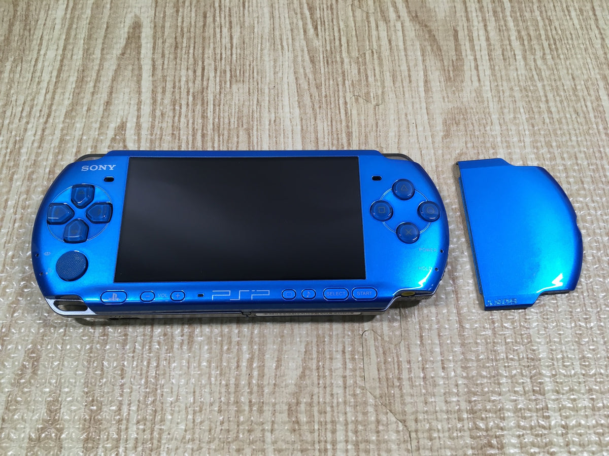 GD6922 No Battery PSP-3000 VIBRANT BLUE SONY PSP Console