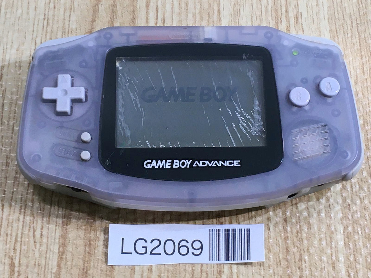 LG2069 Plz Read Item Condi GameBoy Advance Milky Blue Game
