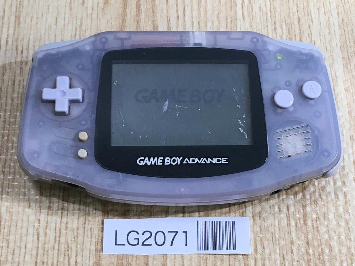 LG2071 Plz Read Item Condi GameBoy Advance Milky Blue Game