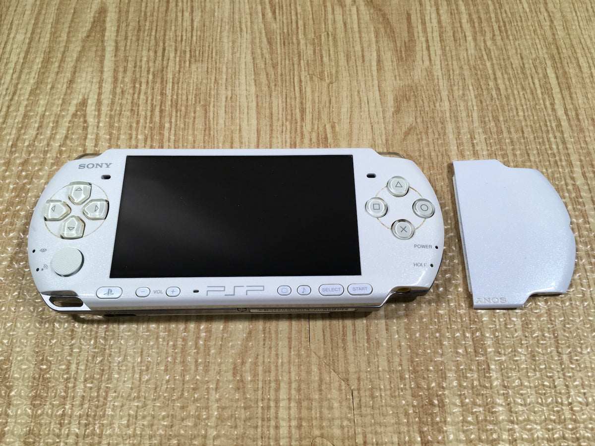 GD7108 With Defects - PSP-3000 PEARL WHITE SONY PSP Console Japan