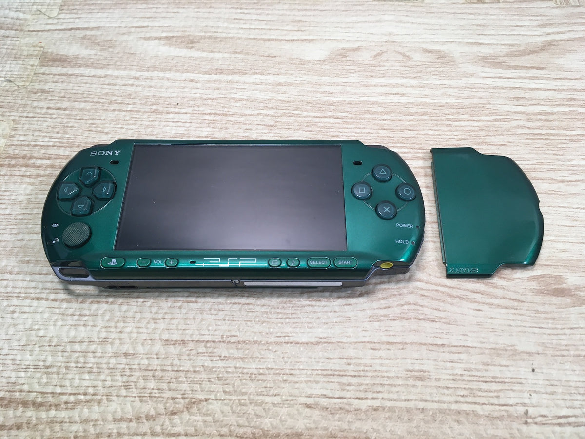 GD6847 Plz Read Item Condi PSP-3000 SPIRITED GREEN SONY PSP