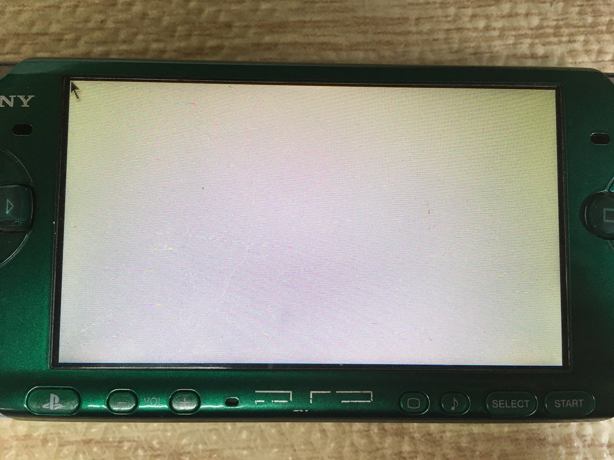 GD6837 Plz Read Item Condi PSP-3000 VIBRANT BLUE SONY PSP