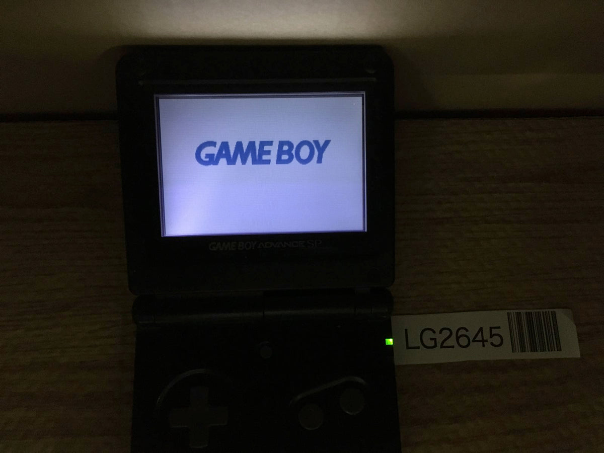 【壊れています】GAMEBOY ADVANCE LG2645 No Battery GameBoy Advance SP Onyx Black Game Boy