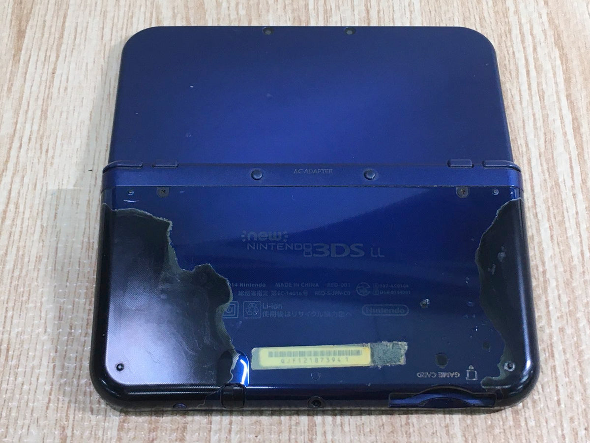 3ds 本体 New Nintendo 3DS XL LL Metallic Black Console Stylus Working