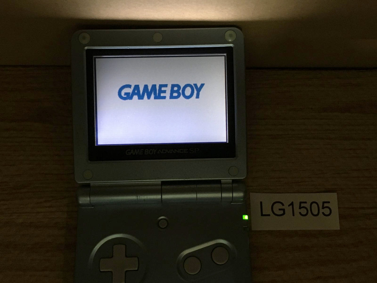 LG1505 No Battery GameBoy Advance SP Pearl Blue Game Boy