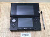 LF8064 Not Working - Nintendo 3DS Cosmo Black Console Japan