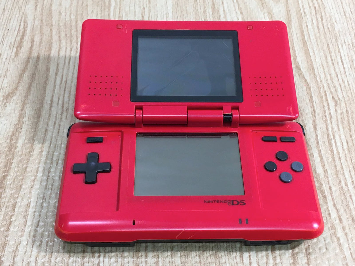 LG2382 Plz Read Item Condi Nintendo DS RED Console Japan