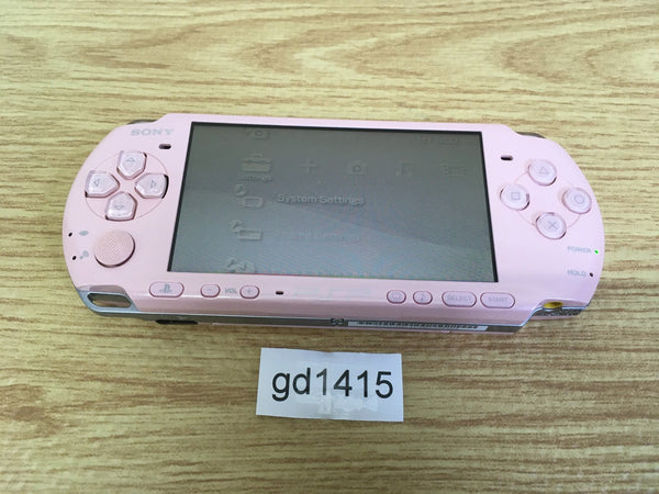 gd1415 Plz Read Item Condi PSP-3000 BLOSSOM PINK SONY PSP Console Japan