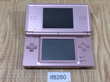 LF8260 Not Working - Nintendo DS Lite Metallic Rose Console Japan