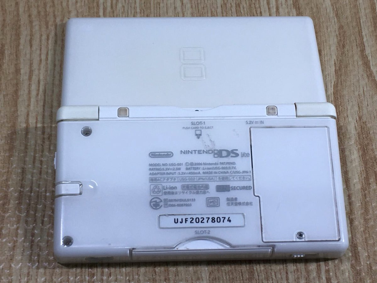 LG1510 Plz Read Item Condi Nintendo DS Lite Crystal White