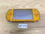 gd1418 Plz Read Item Condi PSP-3000 BRIGHT YELLOW SONY PSP Console Japan