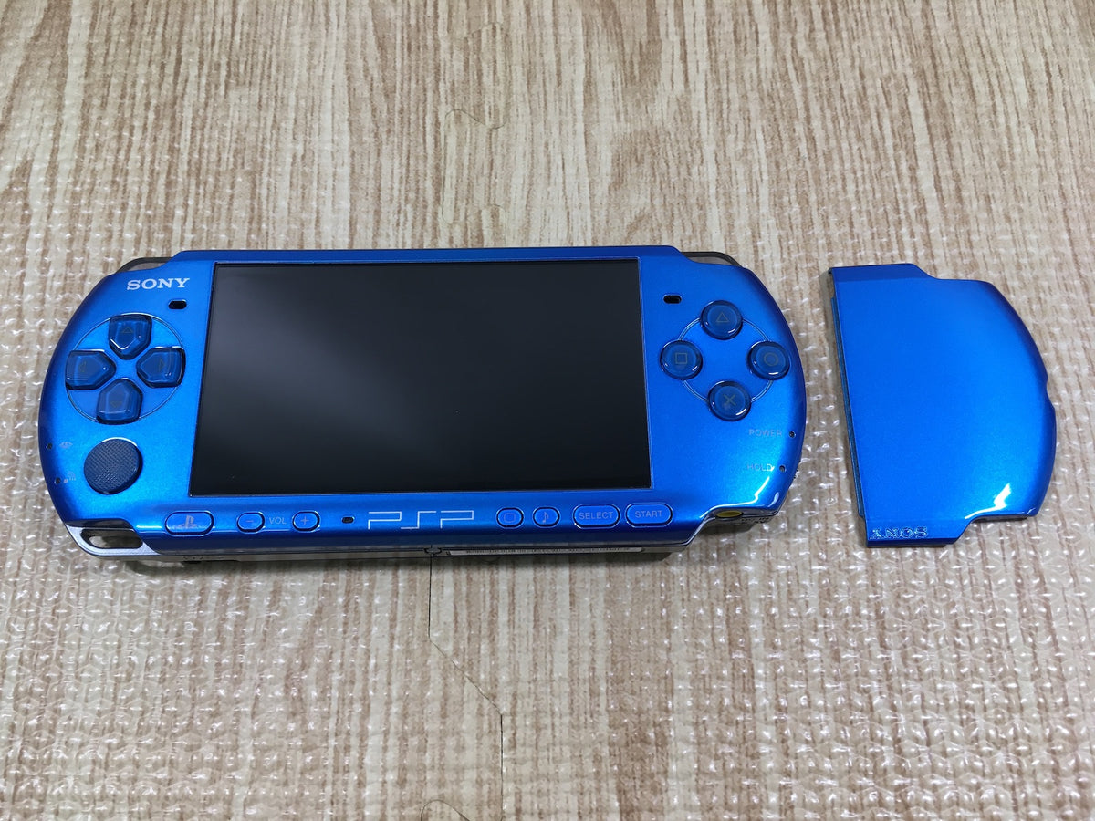 その他 psp3000 Sony PSP 3000 Vibrant Blue Console w/ Box and Charger Japan