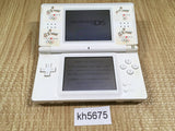 KH5675 With Defects - Nintendo DS Lite Crystal White Console Japan