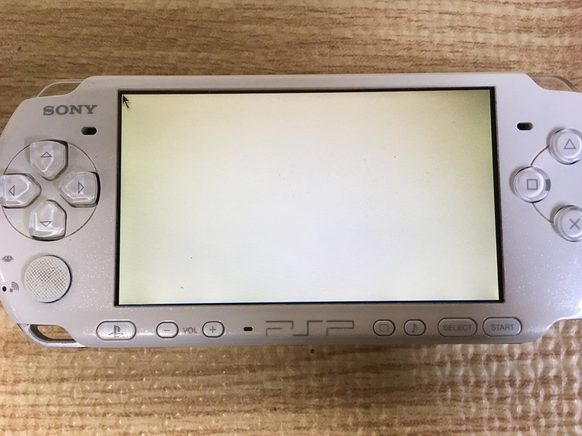 GD6750 Plz Read Item Condi PSP-3000 PEARL WHITE SONY PSP