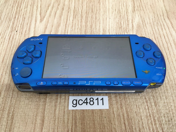 gc4811 No Battery PSP-3000 VIBRANT BLUE SONY PSP Console Japan