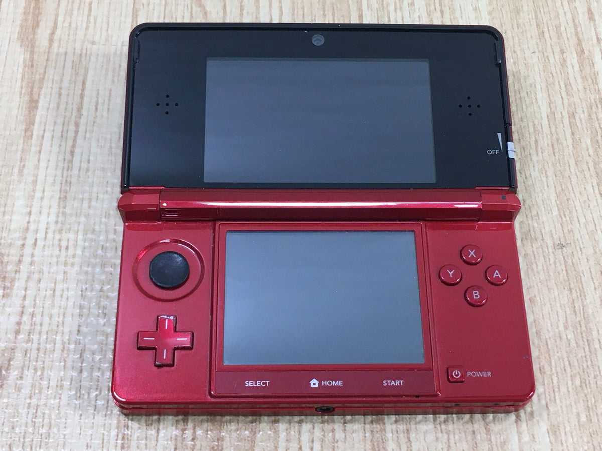 LG1103 Plz Read Item Condi Nintendo 3DS Flare Red Console